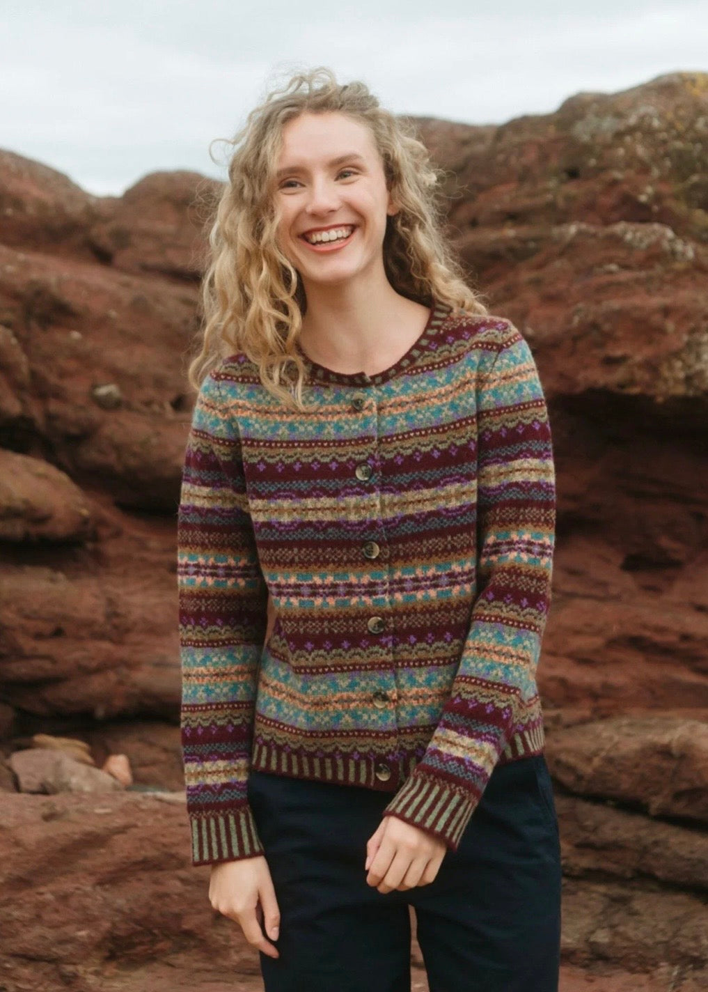 Westray Cardigan - Erica