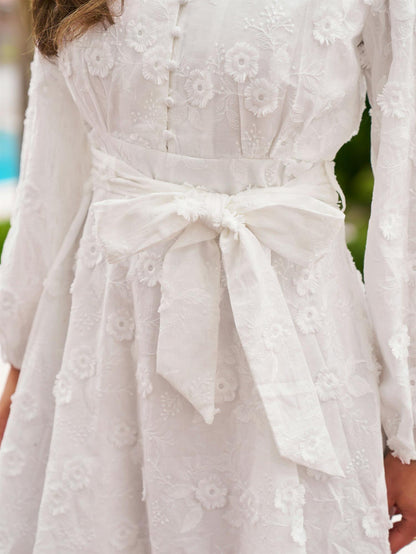 Monnie Emroidery Dress