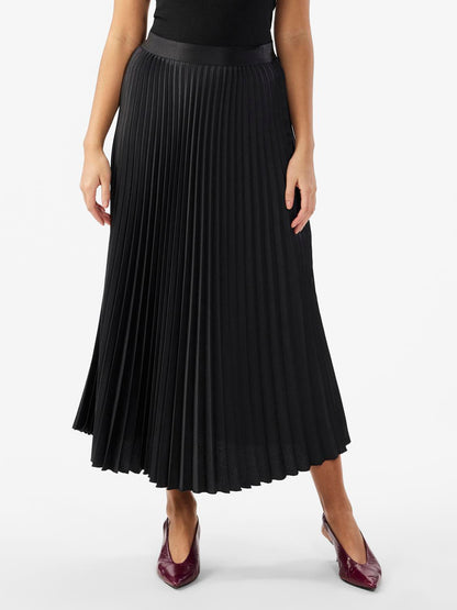 YASCELINE HW MIDI SKIRT - BLACK