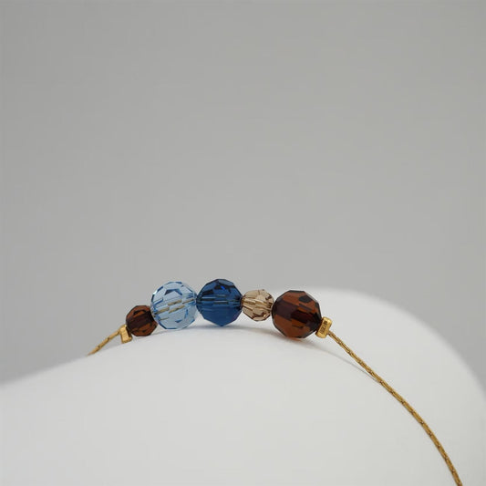 Dainty Hamptons - Blue / Brown