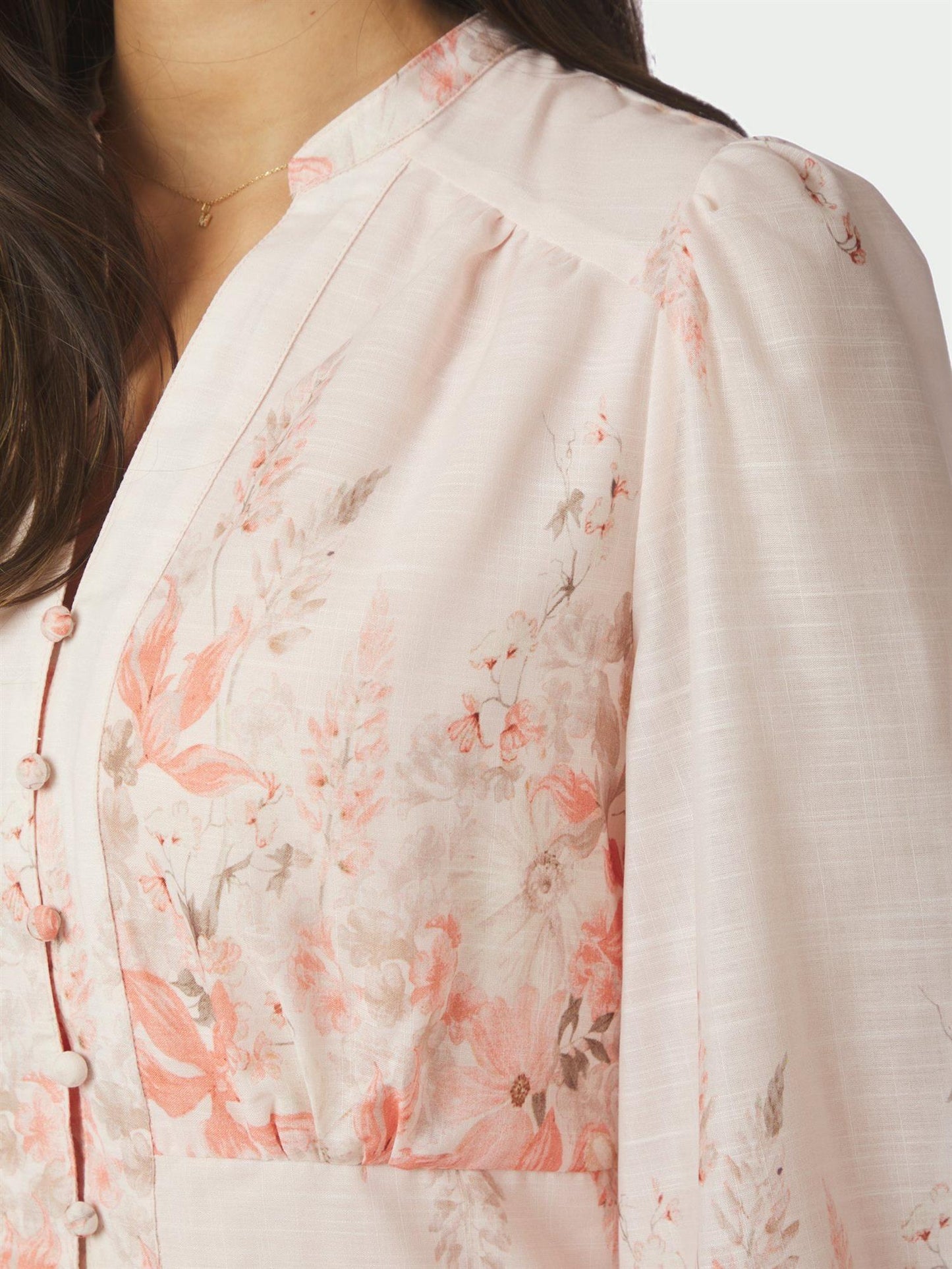 Stellar Blooming Dress - Misty Rose
