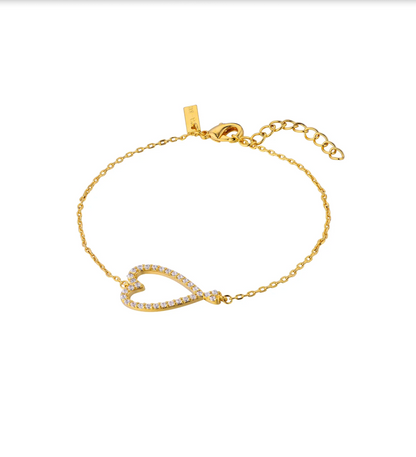 Twin Hearts Bracelet