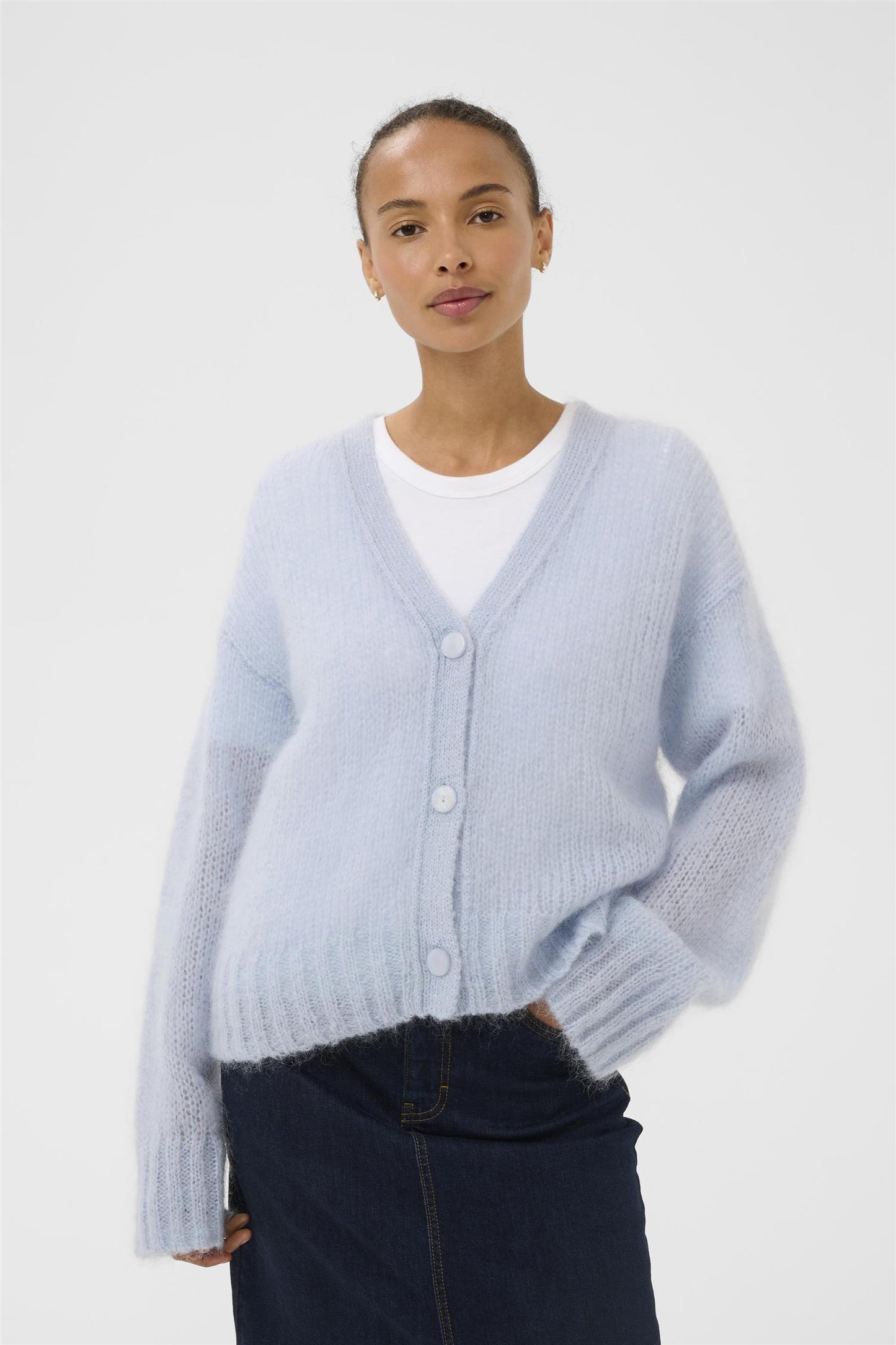ZendayaPW Cardigan - Gray Dawn
