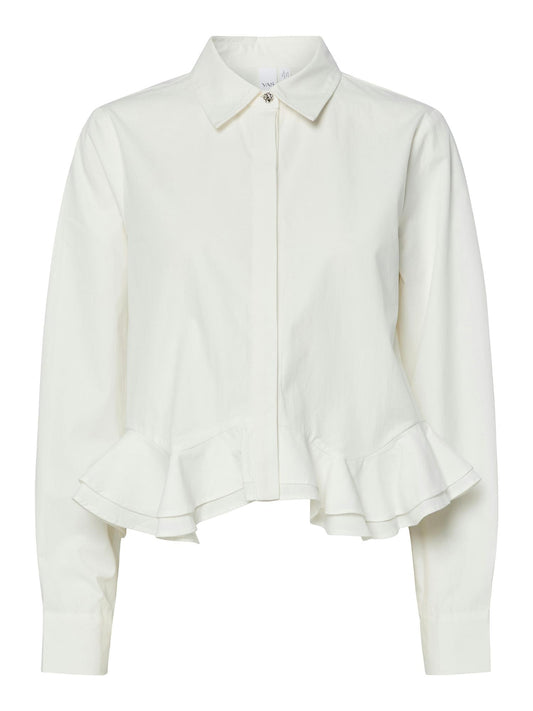 YASANERA LS SHIRT - STAR WHITE