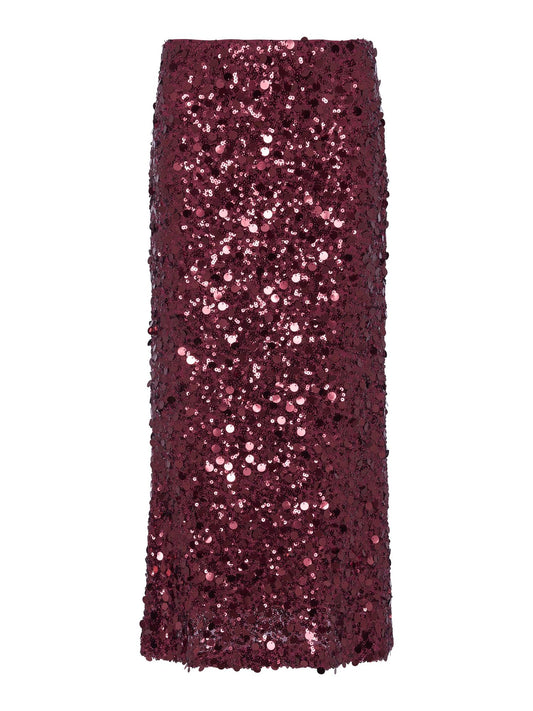 Whitney Skirt - Burgundy