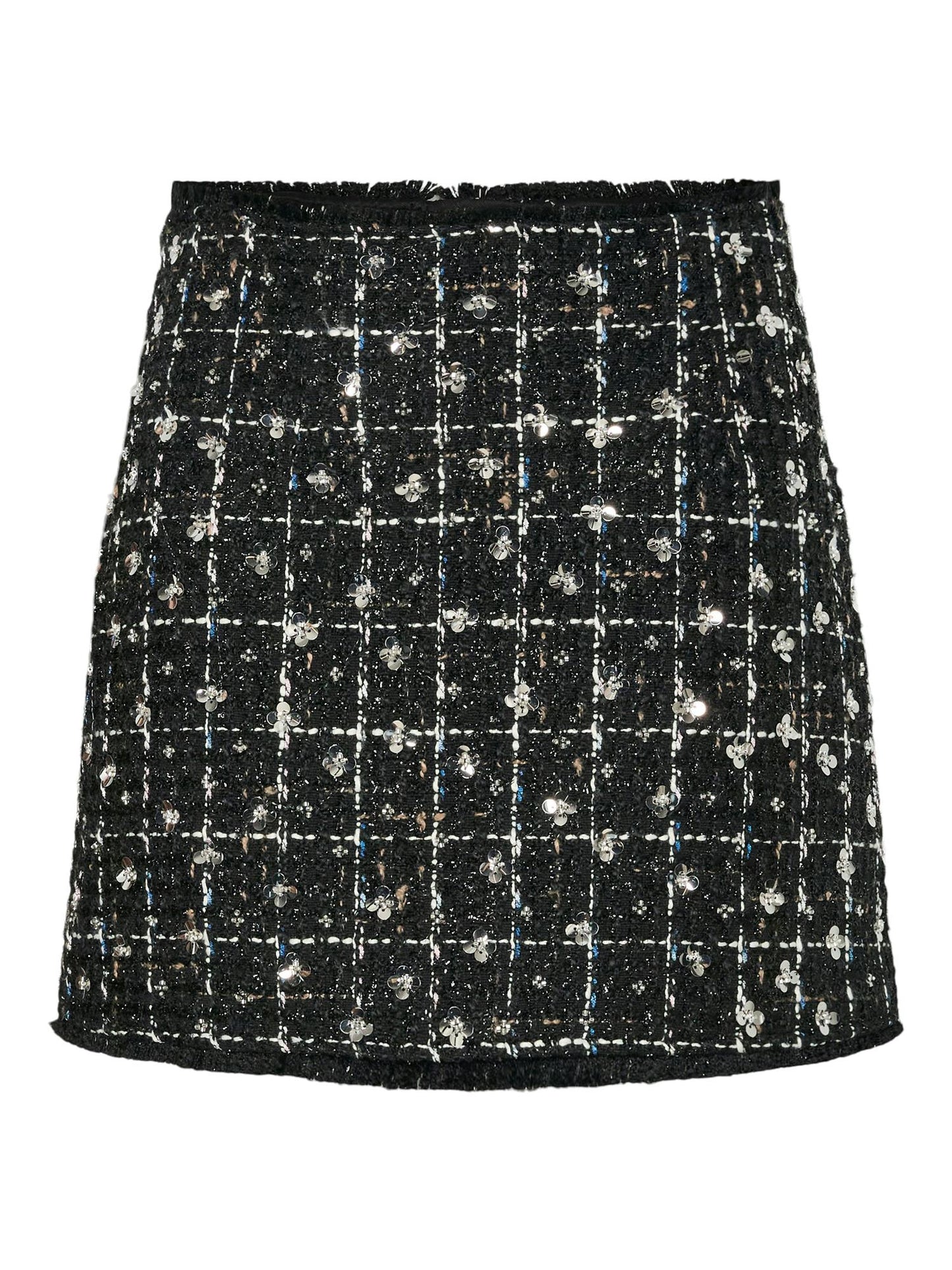YASVALENDA MHW TWEED SKIRT - BLACK
