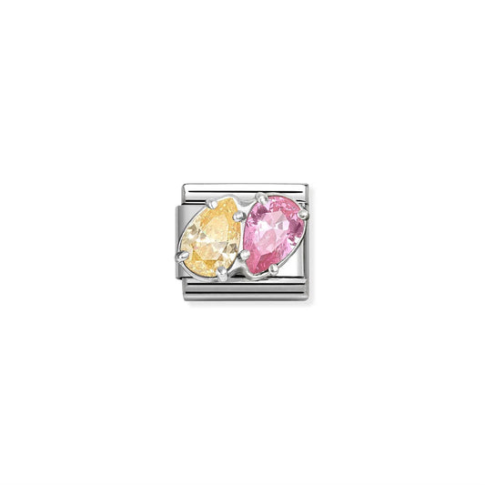 LINK, YELLOW-PINK DOUBLE DROPS