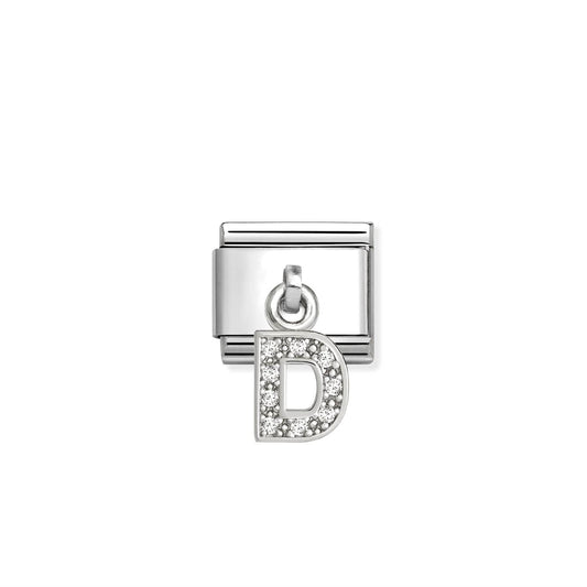 LINK, LETTER D PENDANT