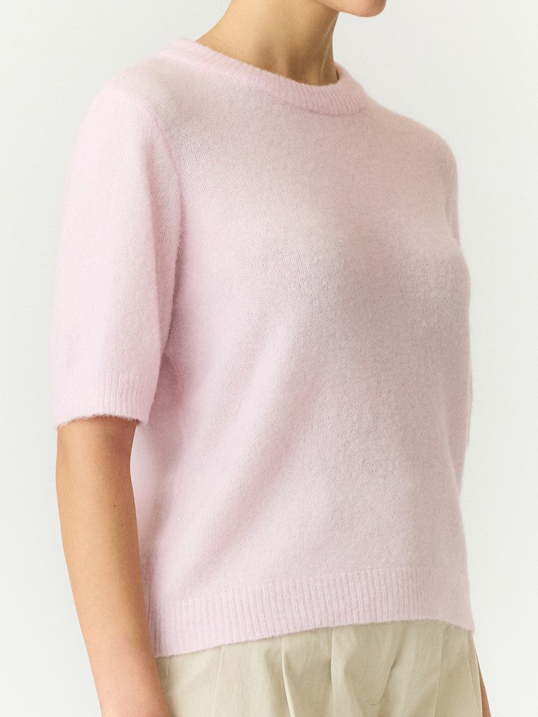 YASJOHI SS WOOL BLEND PULLOVER - PALE LILAC
