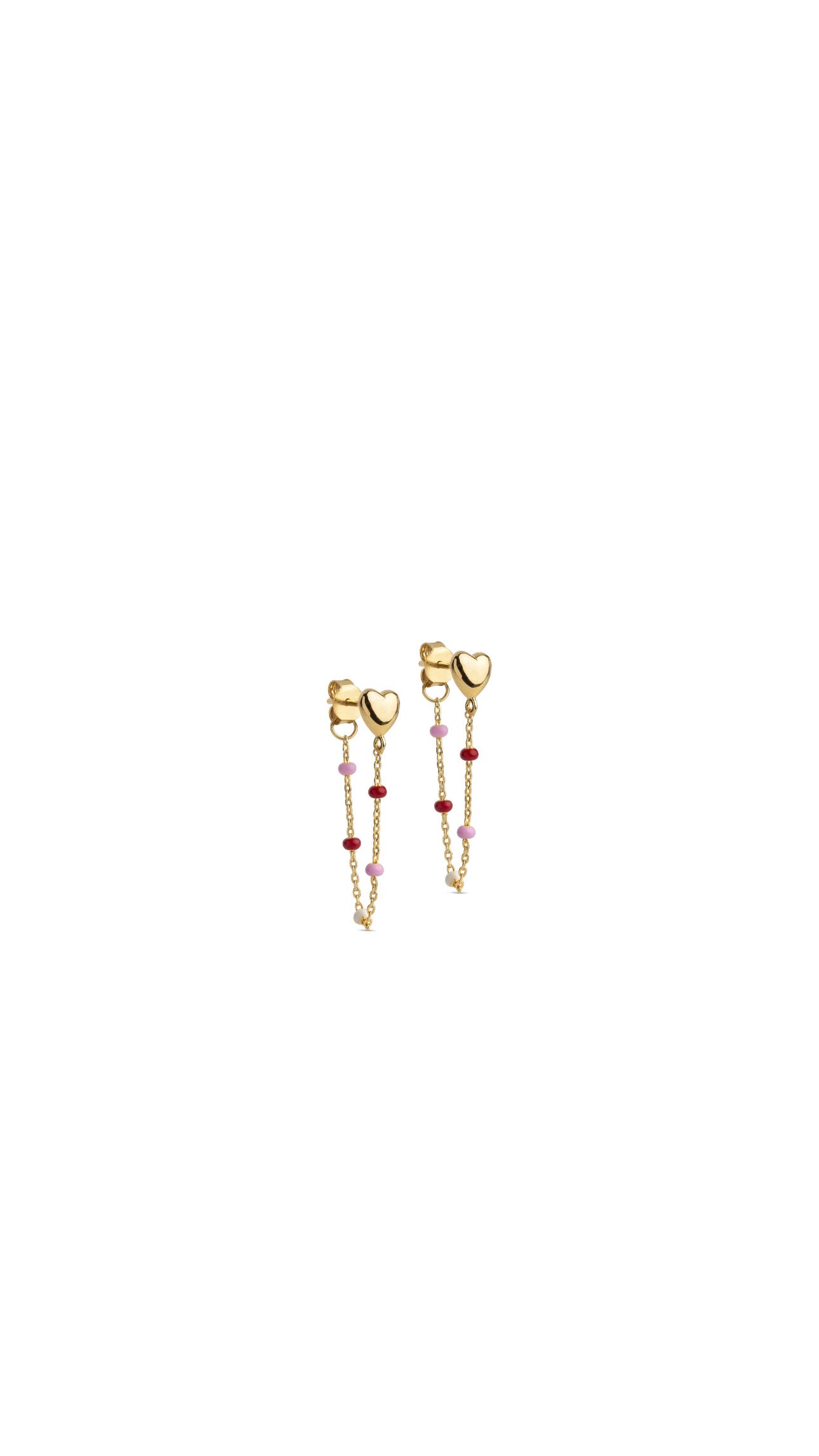 Lola Heart Rosie Earrings