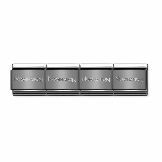 17 LINKS, COMPOSABLE CLASSIC BAND, GUN BARREL PVD