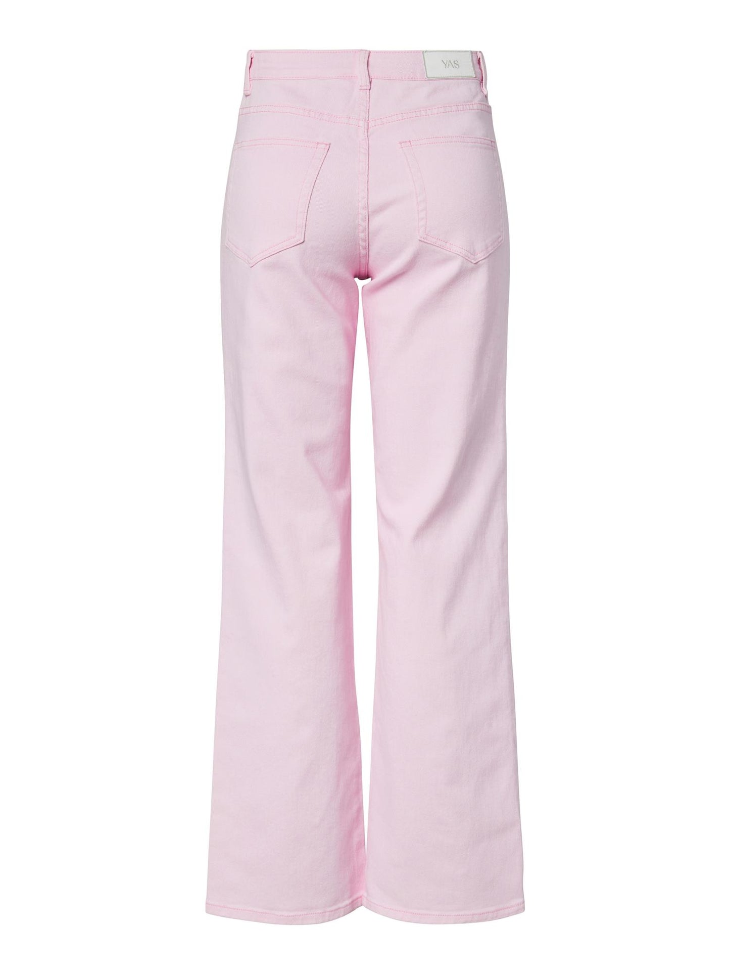 YASPIRA HW STRAIGHT PINK JEANS - BALLERINA