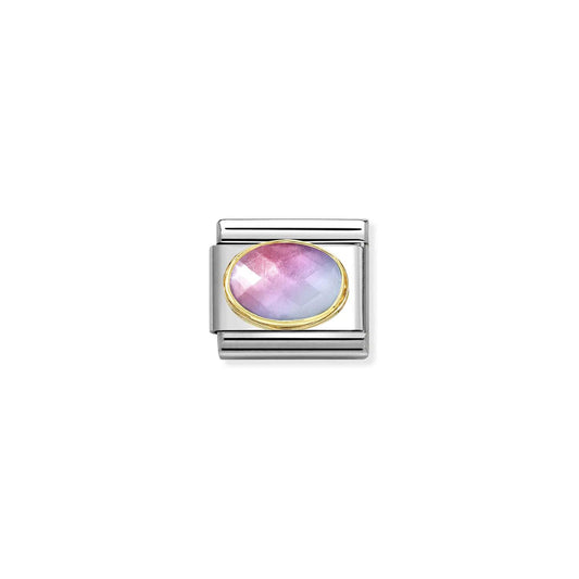 LINK, 2-TONE STONE, LIGHT BLUE/ROSE