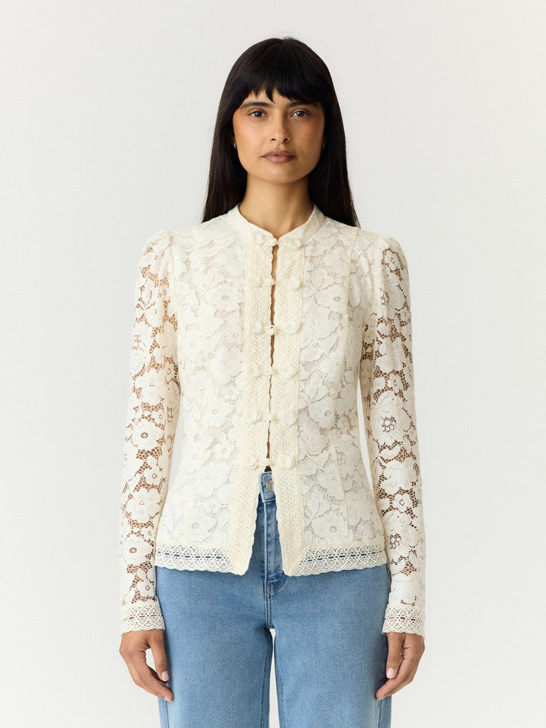 YASPOLINA LACE SHIRT