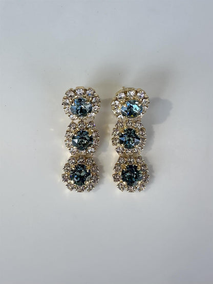 Petite Fleurs Trio - Indian Sapphire