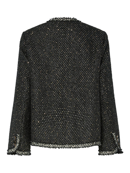YASUNIDA LS OVERSIZE TWEED JACKET