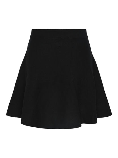 YASFONNY KNIT SKIRT - BLACK