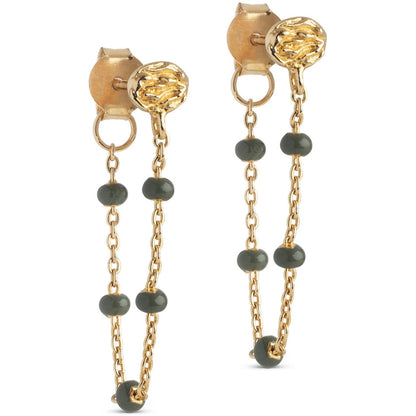 Lola Earrings - Khaki