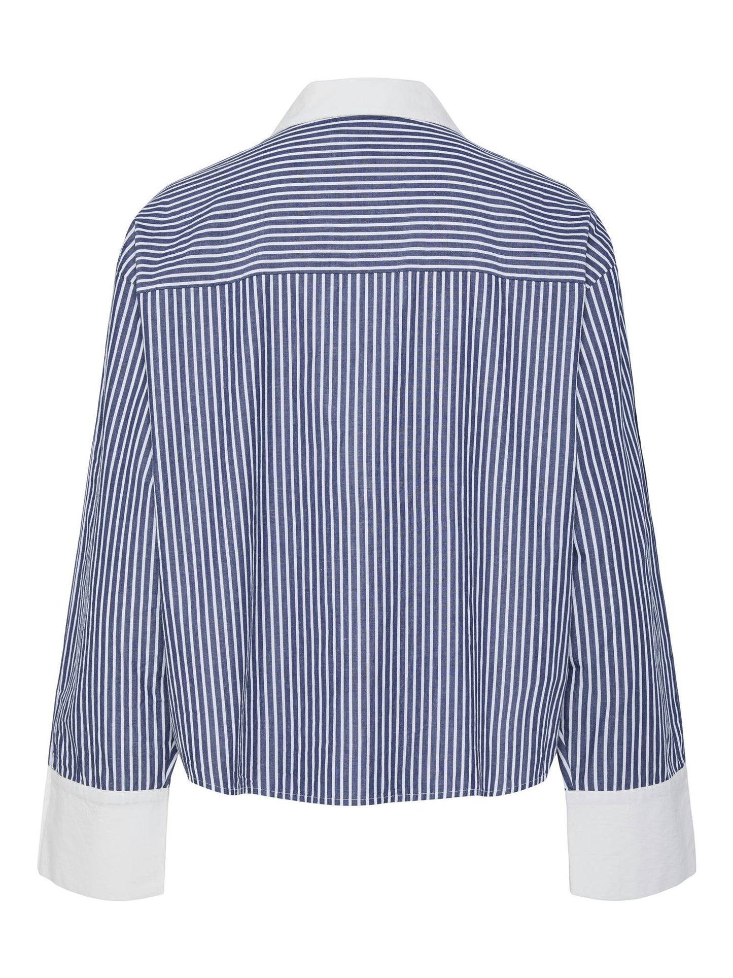 YASSTRIA  LS SHIRT - STAR WHITE/BLUE STRIPE