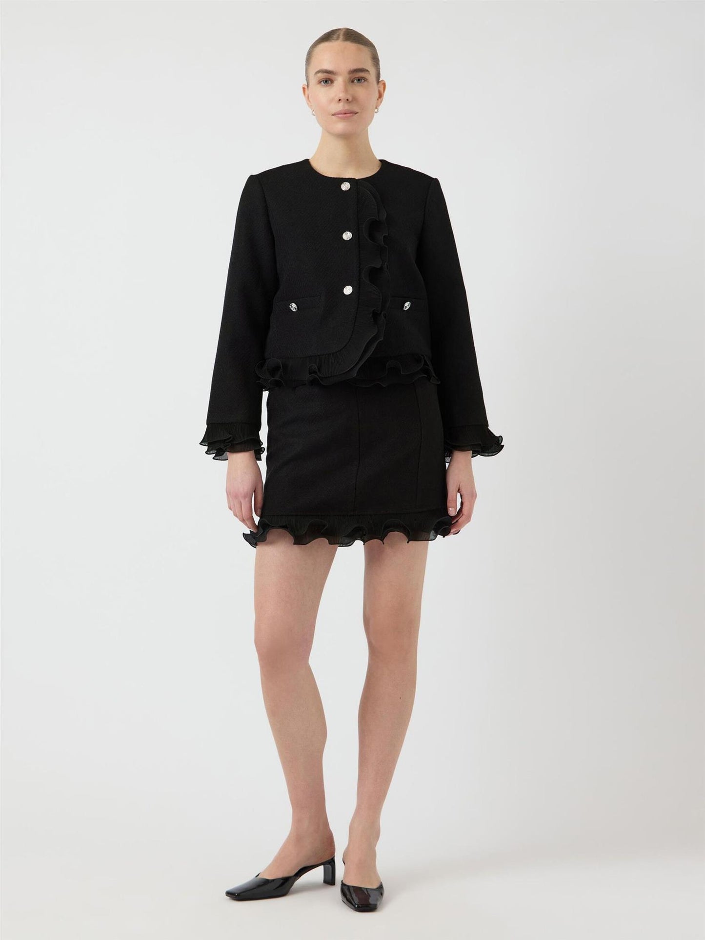 YASFRINO LS JACKET - BLACK