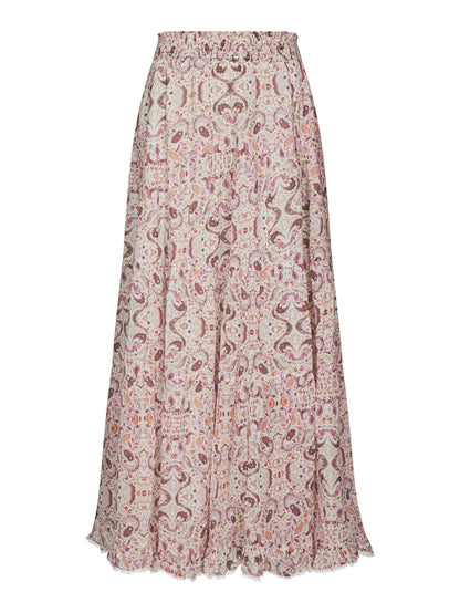 Asta Paisley Dance Skirt - Rose