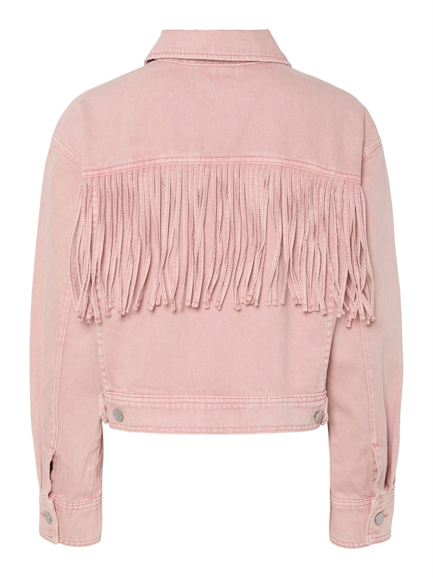 YASSUN CROP DENIM JACKET - ZEPHYR