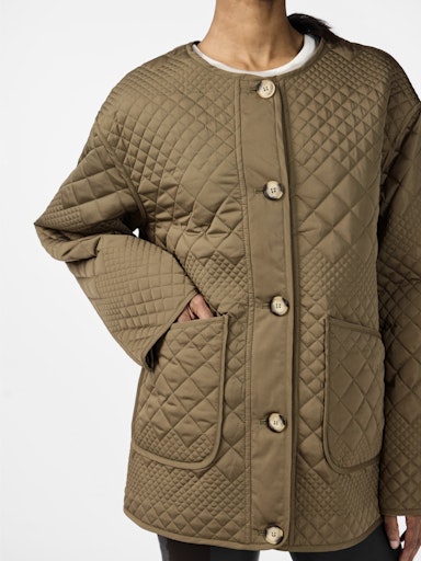 YASLAURIE LS PADDED JACKET S. NOOS - CAPERS