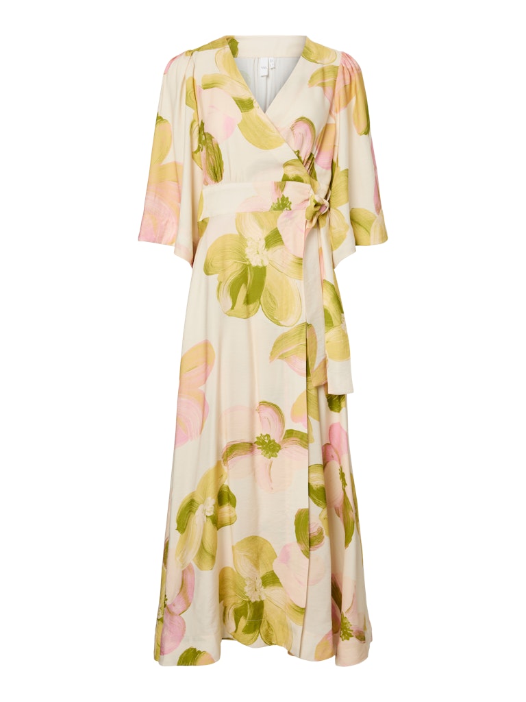 YASMARGA 3/4 WRAP DRESS