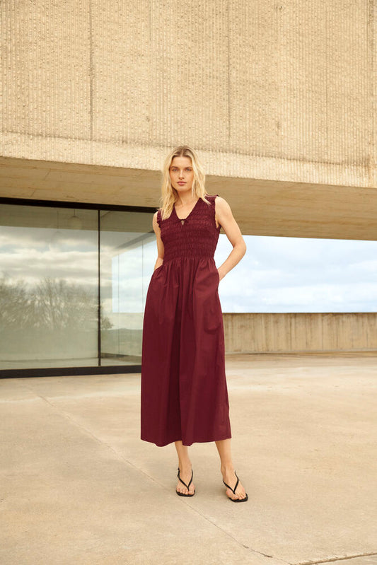 BorgnettePW Dress - Burnt Russet
