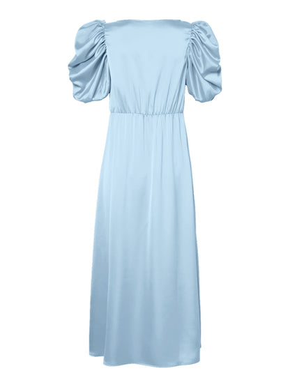 YASPELLA 2/4 LONG DRESS - SKYWAY