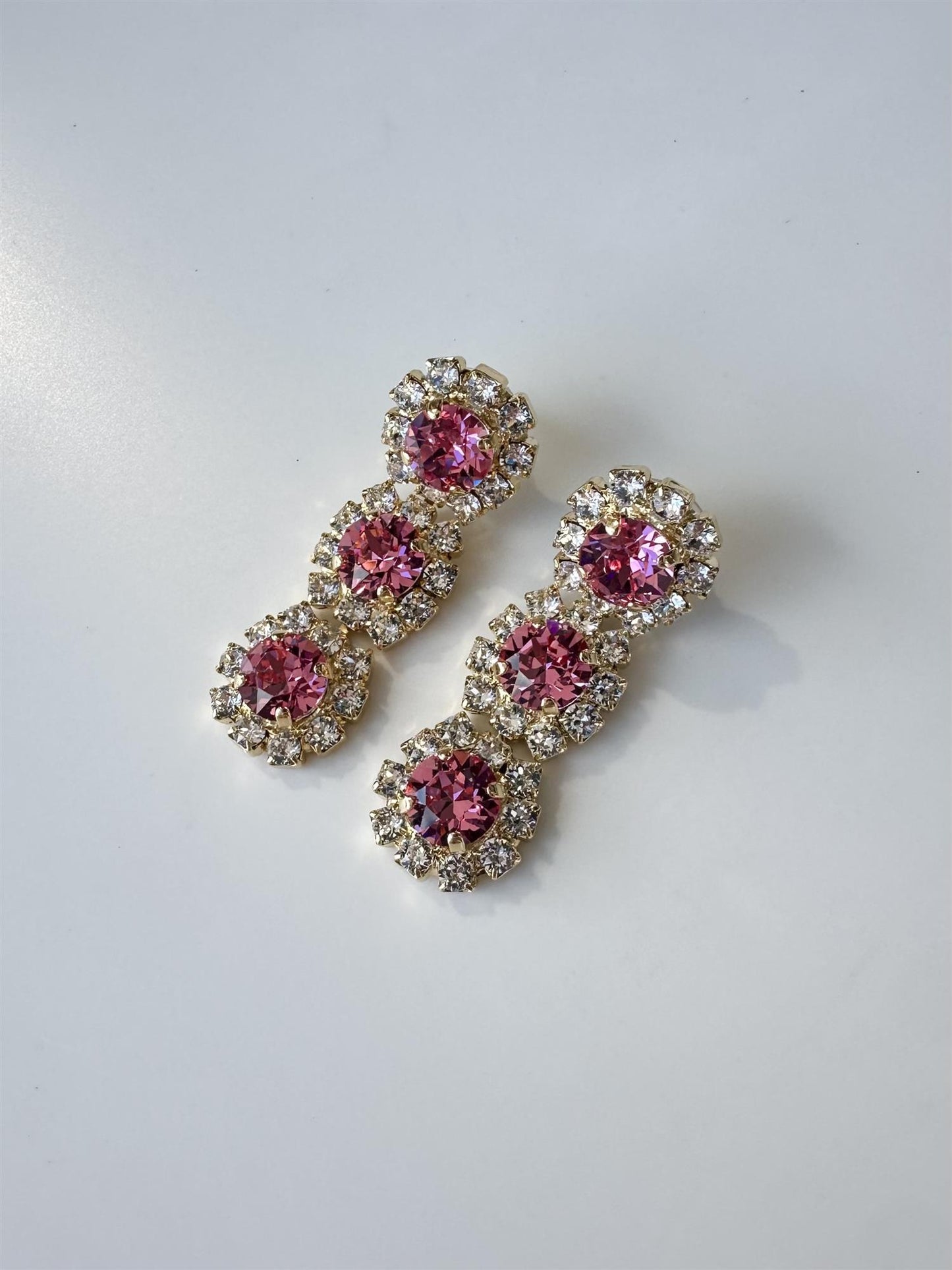 Petite Fleurs Trio - Rose