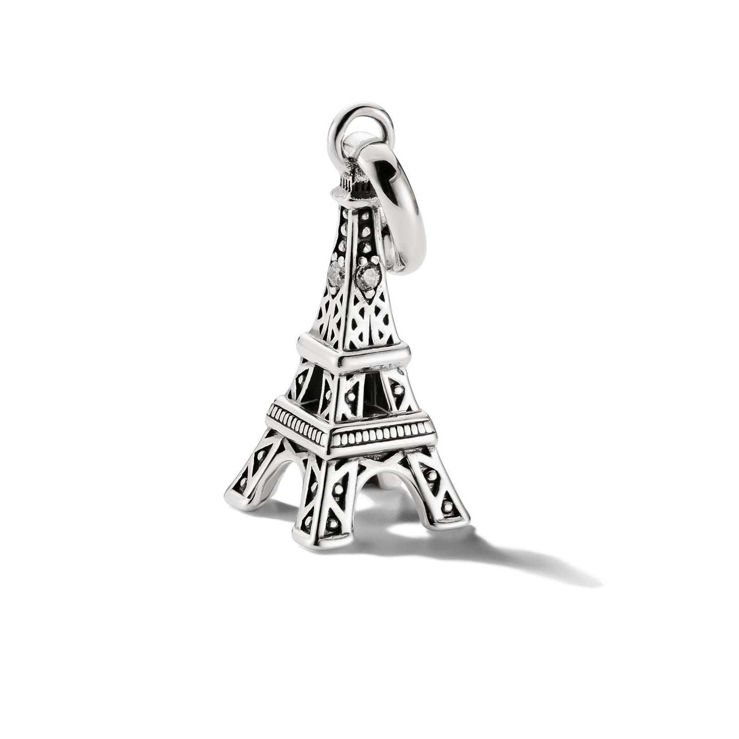 Charm Pendant Eiffel Tower Connect Silver