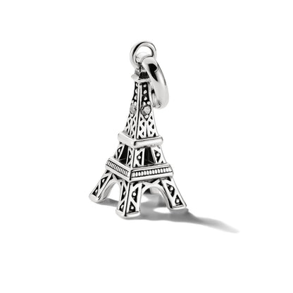 Charm Pendant Eiffel Tower Connect Silver