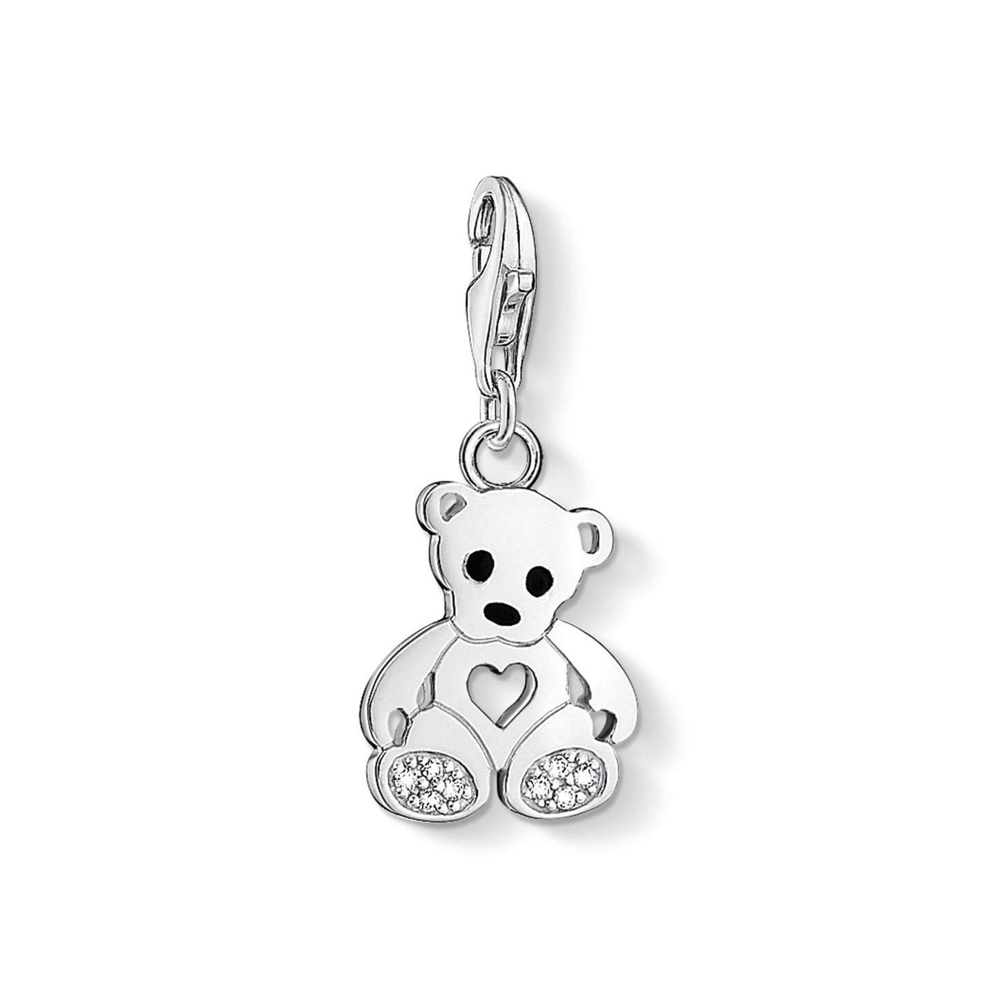 Charm Pendant Teddy Bear With Heart