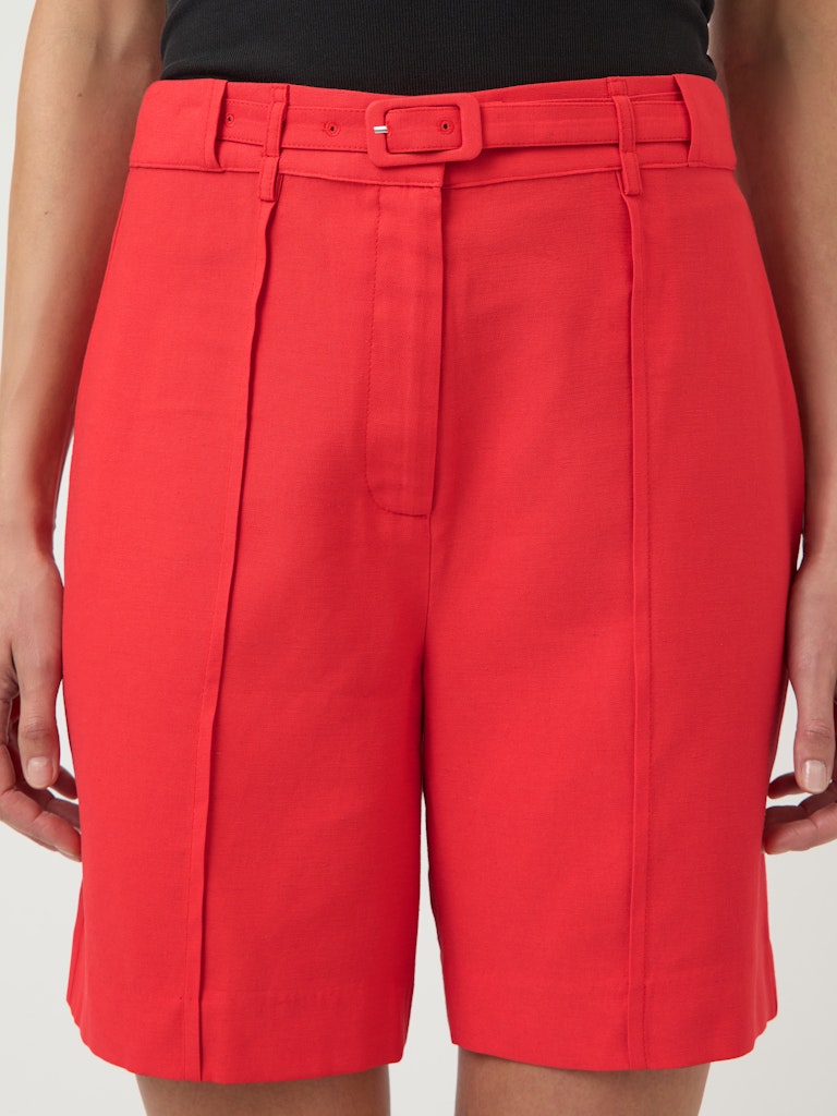YASBIRMO HW SHORTS - POINSETTIA