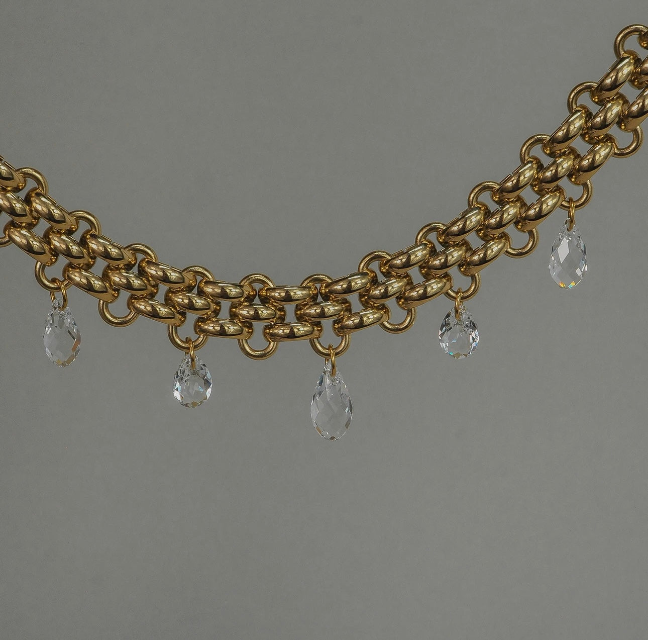 Gem Drop Ocean Necklace