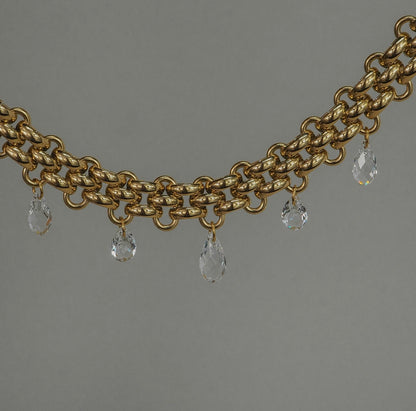 Gem Drop Ocean Necklace