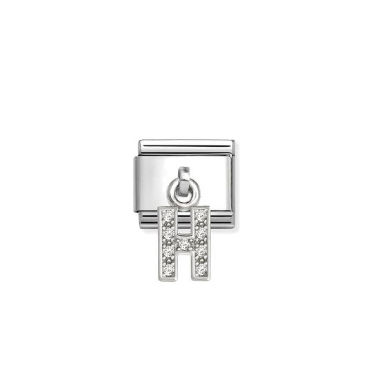 LINK, LETTER H PENDANT