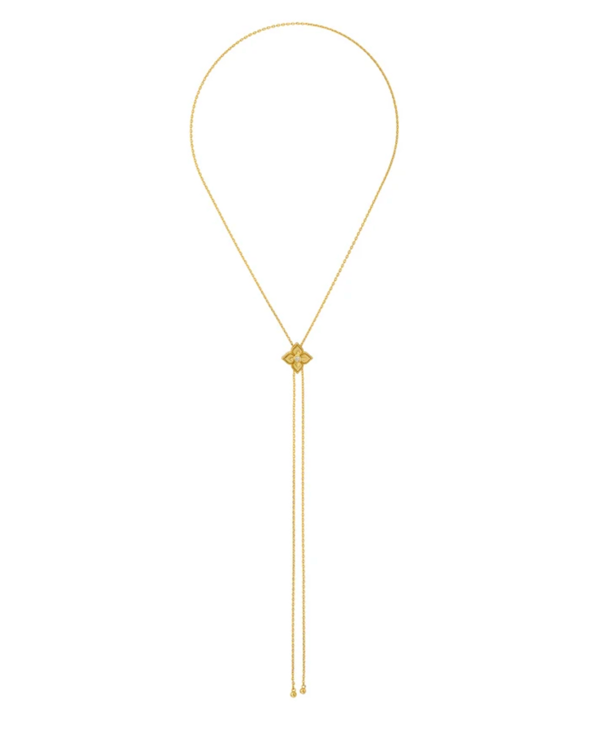 Lotus Bolo Necklace
