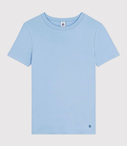 Tee-Shirt Round Neck MC - Denim Blue