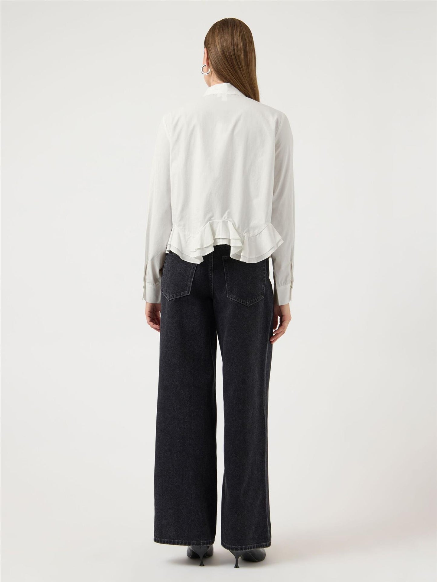 YASANERA LS SHIRT - STAR WHITE