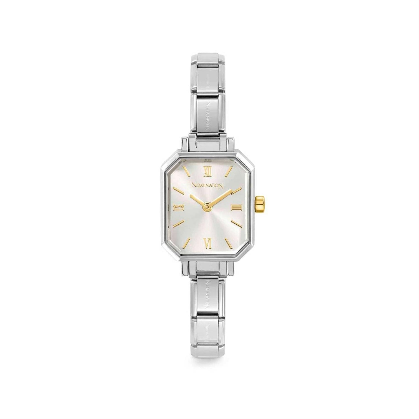 Rectangular Watch - Sunray Silver
