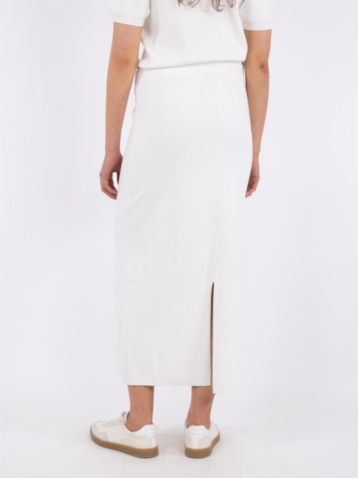 Aston Knit Skirt - Off White