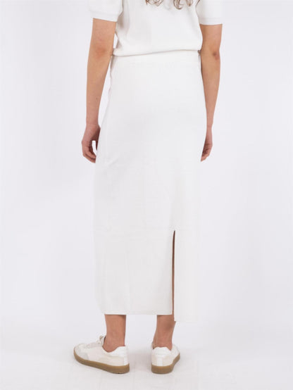 Aston Knit Skirt - Off White