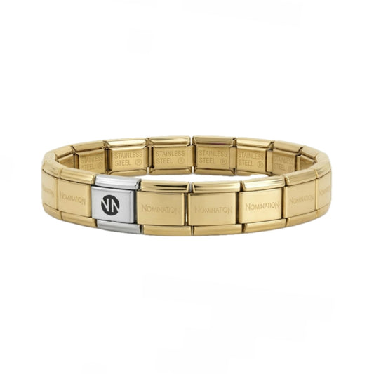 18 LINKS, COMPOSABLE CLASSIC BAND, GOLD PVD