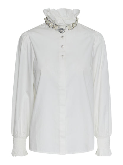 YASMANILLA LS TOP - STAR WHITE