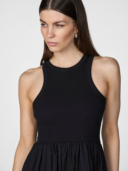 YASMIRI LONG DRESS NOOS - BLACK