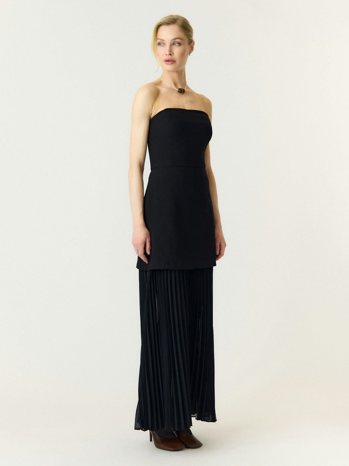 YASALVINDA STRAPLESS MAXI DRESS
