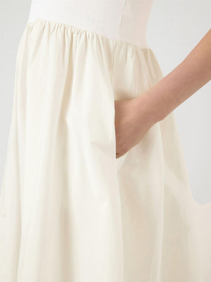 YASMIRI LONG DRESS NOOS - STAR WHITE