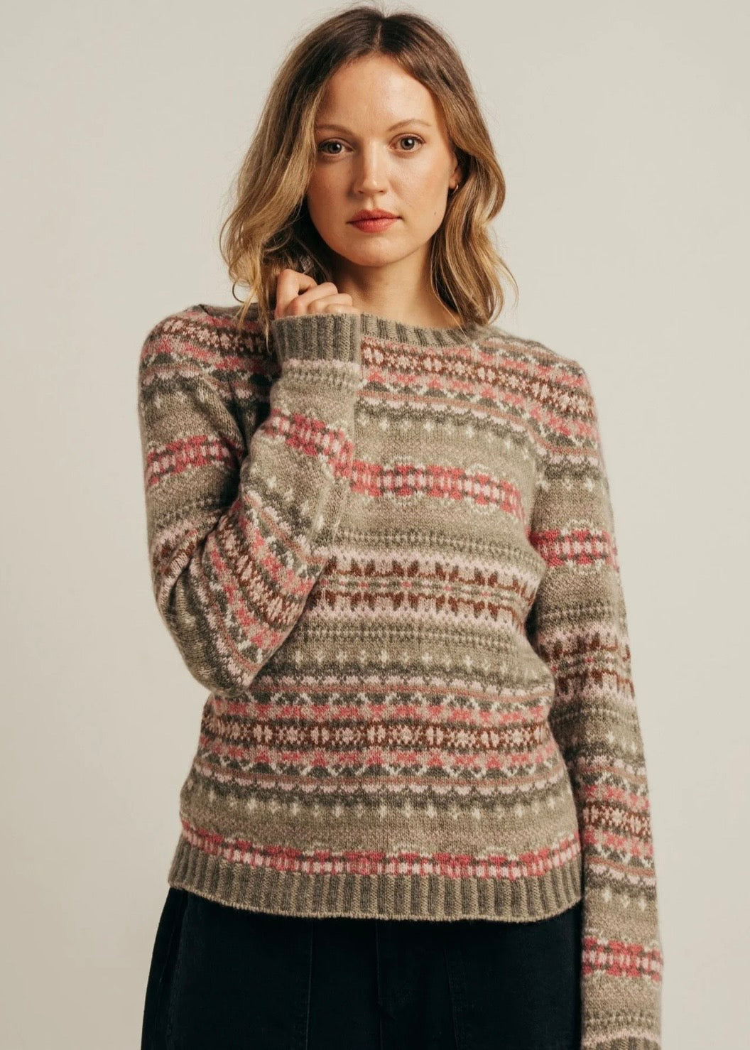 Kinross Sweater - Blush
